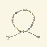 smr | Grey Pearl with rose gold | Signature Collection bracelet